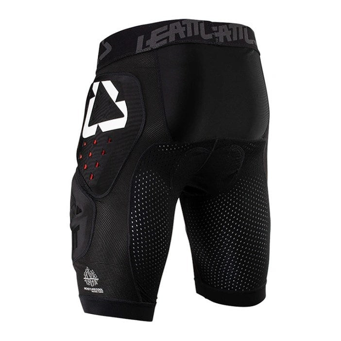 Spodenki z ochraniaczem LEATT Impact Shorts 3DF 4.0 rozmiar M, czarne