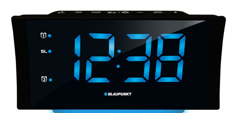 Blaupunkt CR80USB Digital alarm clock Black