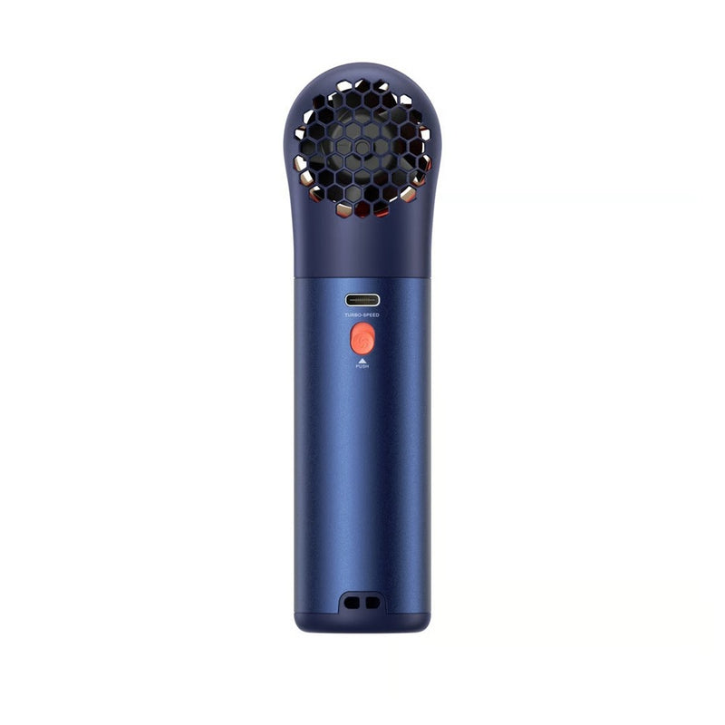 AECOOLY Aero Ultra – High-Speed Handheld Fan, Blue-Orange