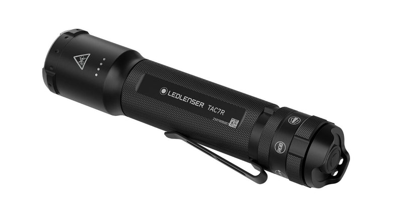 Ledlenser TAC7R Black Flashlight 2000 lumen