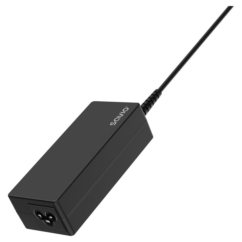 Savio ZA-01 mobile device charger Netbook, Laptop, Smartphone, Telephone Black AC Indoor