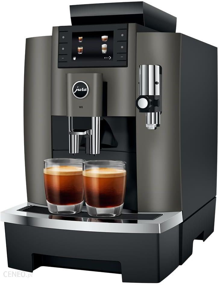 Jura W8 Dark Inox (EA) coffee machine black