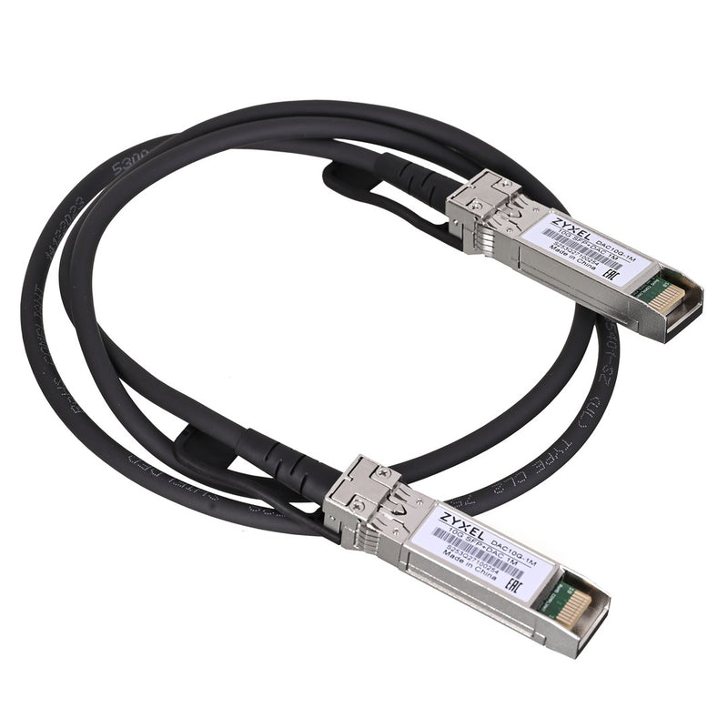 Zyxel DAC10G-3M InfiniBand/Lichtwellenleiter SFP+ Schwarz