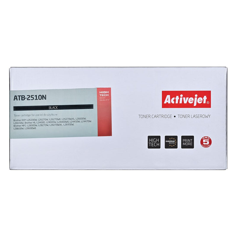 Activejet ATB-2510N Toner (ersetzt Brother TN2510; Supreme; 1200 Seiten; schwarz)