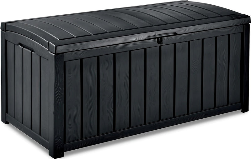 Keter Glenwood Garden storage box 390 l Graphite