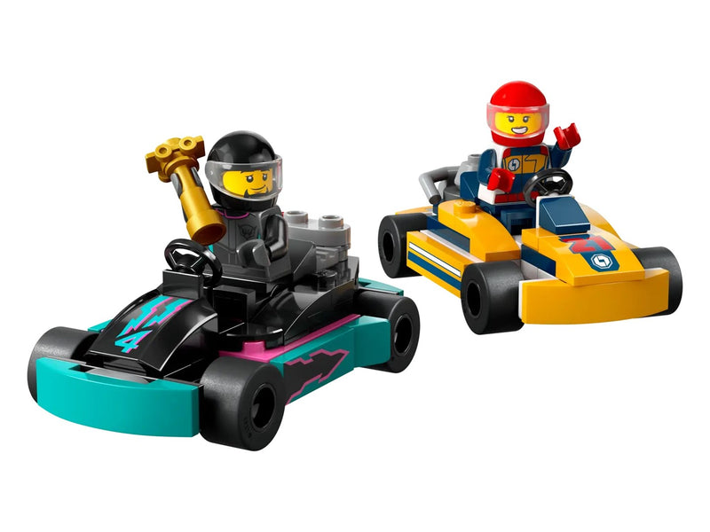 LEGO City Go-Karts mit Rennfahrern