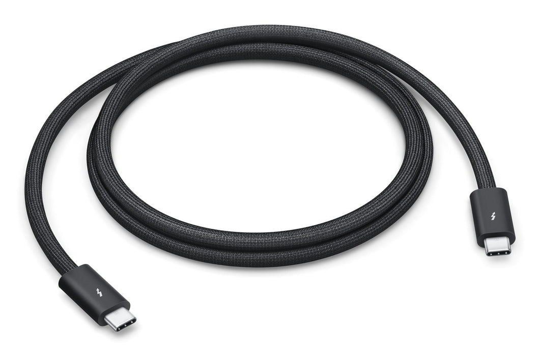Apple Thunderbolt 5 Pro - Thunderbolt cable - 24 pin USB-C (M) to 24 pin USB-C (M) - USB4 / Thunderbolt 3 / Thunderbolt 4 / Thunderbolt 5 / DisplayPor