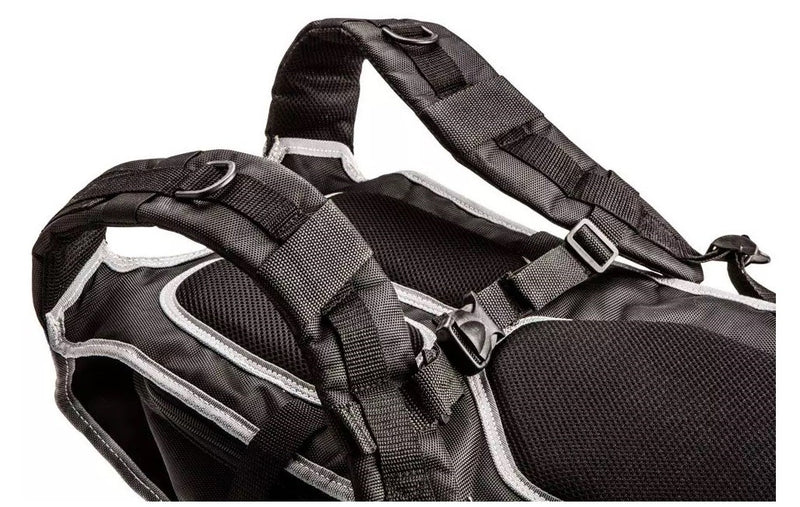 Neo Tools assembler backpack 4 external and 18 internal pockets, adjustable straps
