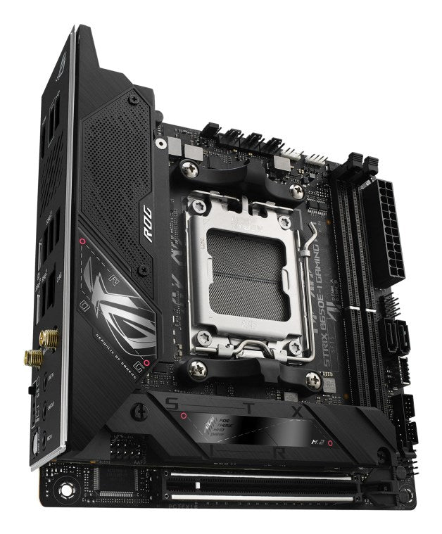 ASUS ROG Strix B650E-I Gaming WiFi - Motherboard - mini ITX - Socket AM5 - AMD B650 Chipset - USB-C 3.2 Gen 2x2, USB-C 3.2 Gen2, USB 3.2 Gen 2, USB 3.