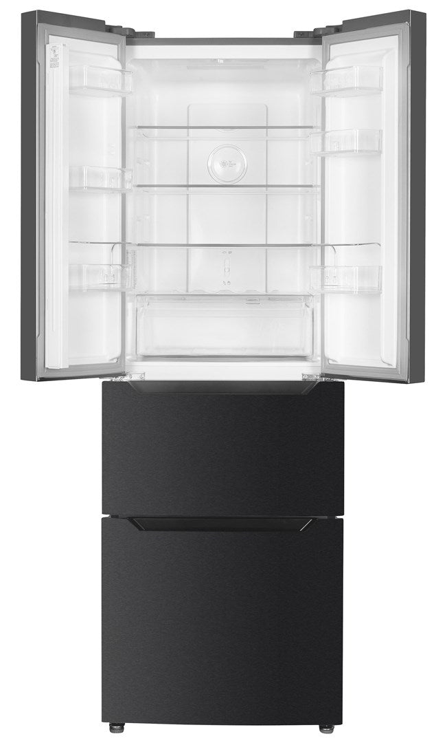 Réfrigérateur-congélateur double porte MPM-351-SBF-07 inox de nuit