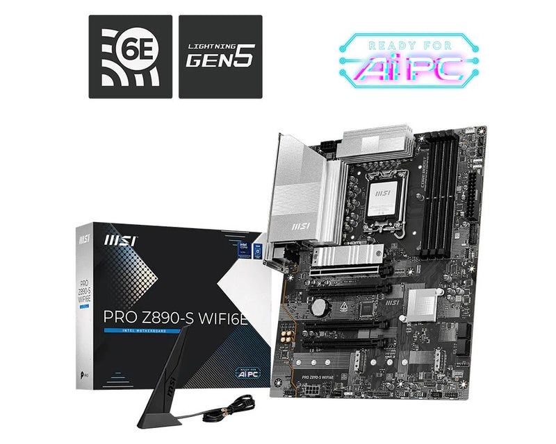 MSI PRO Z890-S WIFI6E motherboard