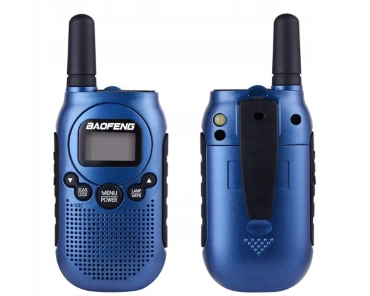 Walkie-Talkie Baofeng BF-T6 Panda Blue, 2 pcs