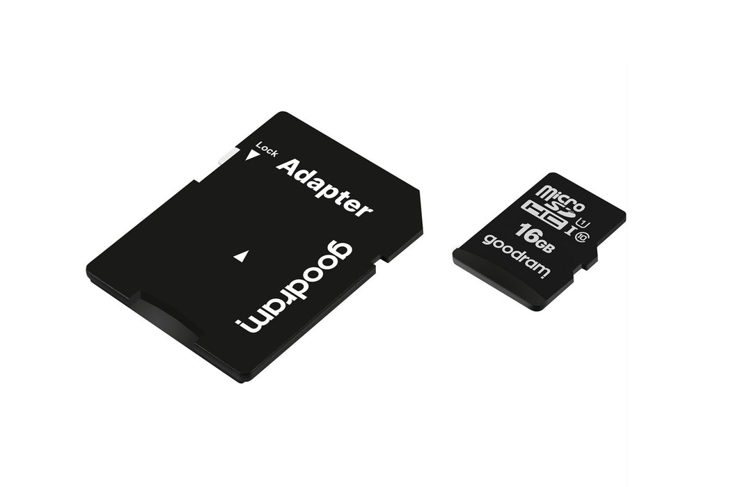 Goodram M1AA-0160R12 memory card 16 GB MicroSDHC Class 10 UHS-I