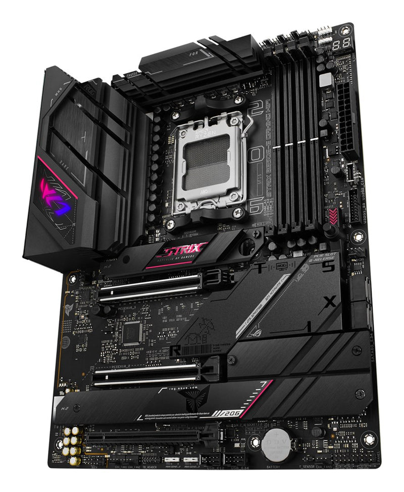 ASUS ROG Strix B650E-E Gaming WiFi - Motherboard - ATX - Socket AM5 - AMD B650 Chipset - USB-C 3.2 Gen 2x2, USB-C 3.2 Gen2, USB 3.2 Gen 2, USB 3.2 Gen