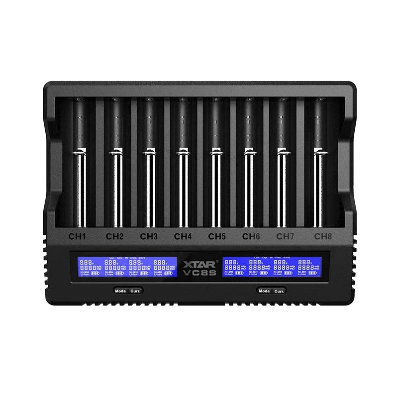 Battery charger Li-ion and NiMH - 8 slots