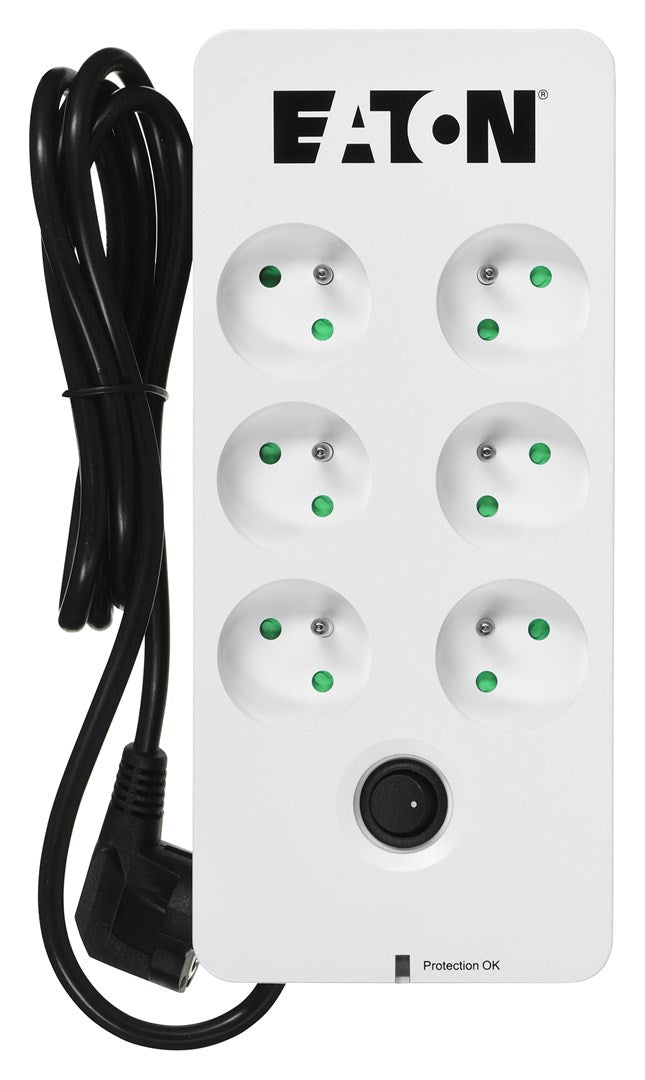 Eaton PB6F Protection Box 6 FR surge protection strip