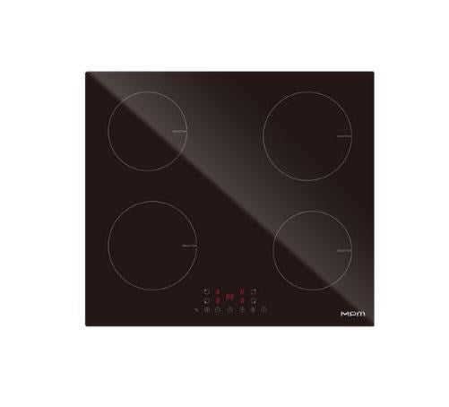 Table de cuisson à induction noire MPM-60-IM-13/N, largeur 60 cm