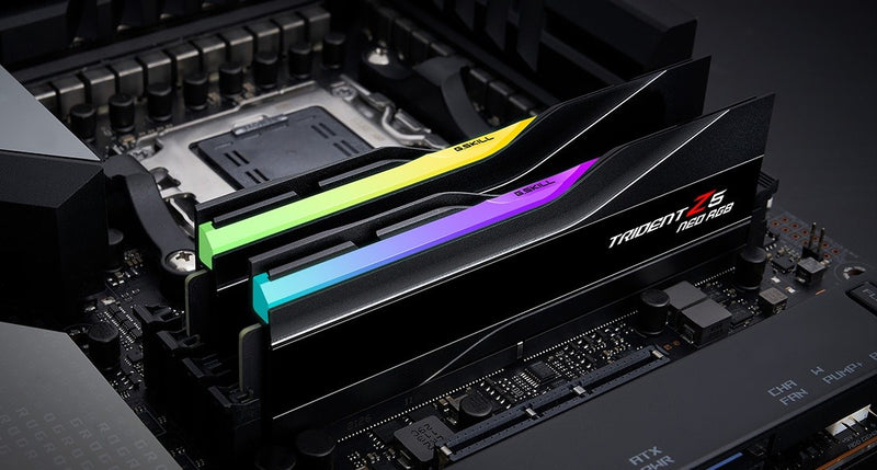 Module de mémoire G.Skill Trident Z5 Neo RGB F5-6000J3038F16GX2-TZ5NR 32 Go 2 x 16 Go DDR5 6000 MHz