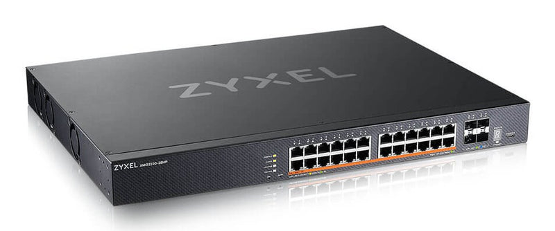 Zyxel XMG2230-28HP Managed L2/L3 2.5G Ethernet (100/1000/2500) Power over Ethernet (PoE) 1U Black