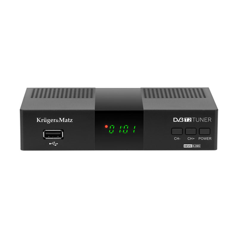 Kruger&Matz DVB-T2 H.265 HEVC Tuner KM0550D