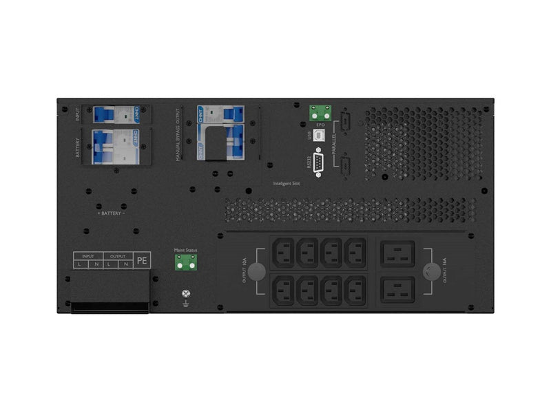 UPS RACK ARMAC R/10000I/PF1/DF ON-LINE 10000VA 10X IEC USB-B LCD METAL CASE DUST-FREE