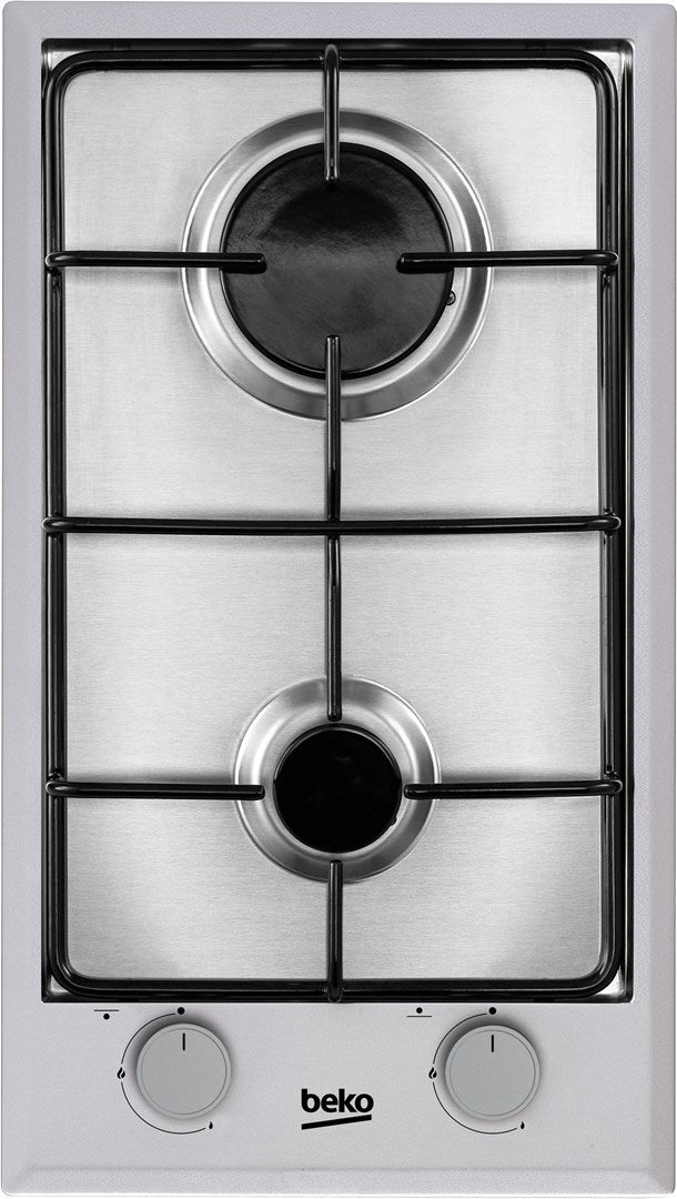 Beko HDCG 32220 SX hob Stainless steel Built-in Gas 2 zone(s)