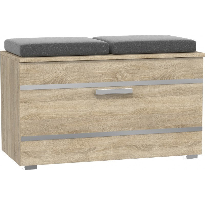 Topeshop OPAL SZAFKA SONOMA meuble à chaussures Chêne fermé