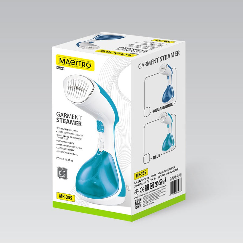 Dampfglätter 1500W Maestro MR-355-AQUAMARINE