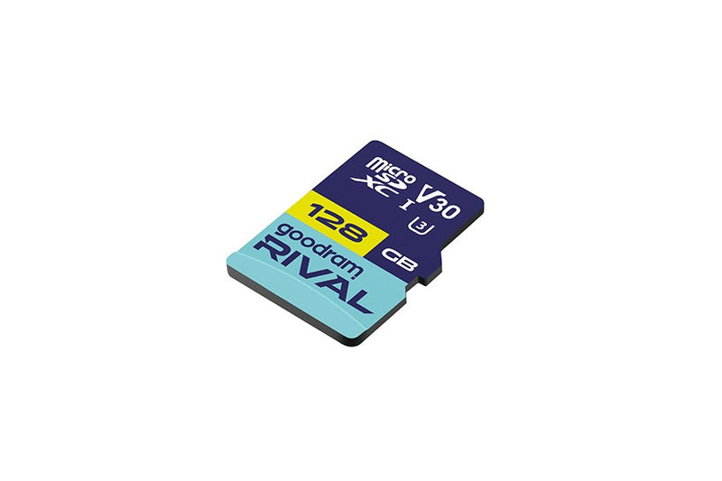 GOODRAM RIVAL M3AA 128 GB MicroSDXC V30 UHS-I U3 + adapter (GGSM3AA-1280R12)