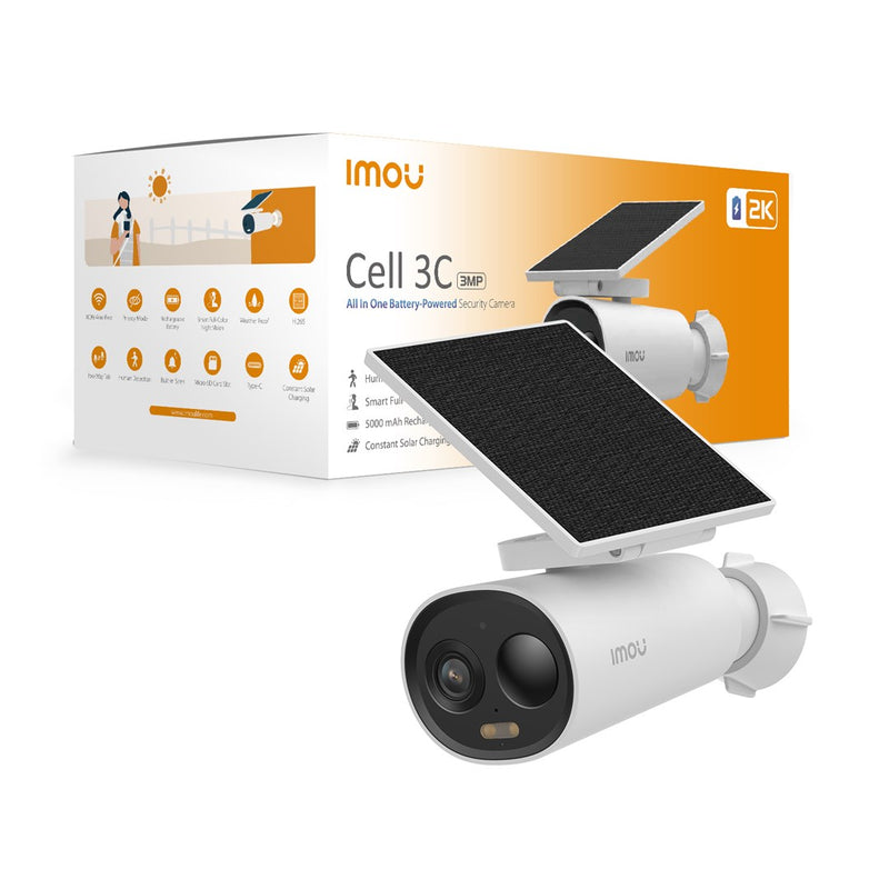 Caméra de sécurité IP Imou Cell 3C tout-en-un bullet extérieure 2304 x 1296 pixels Murale