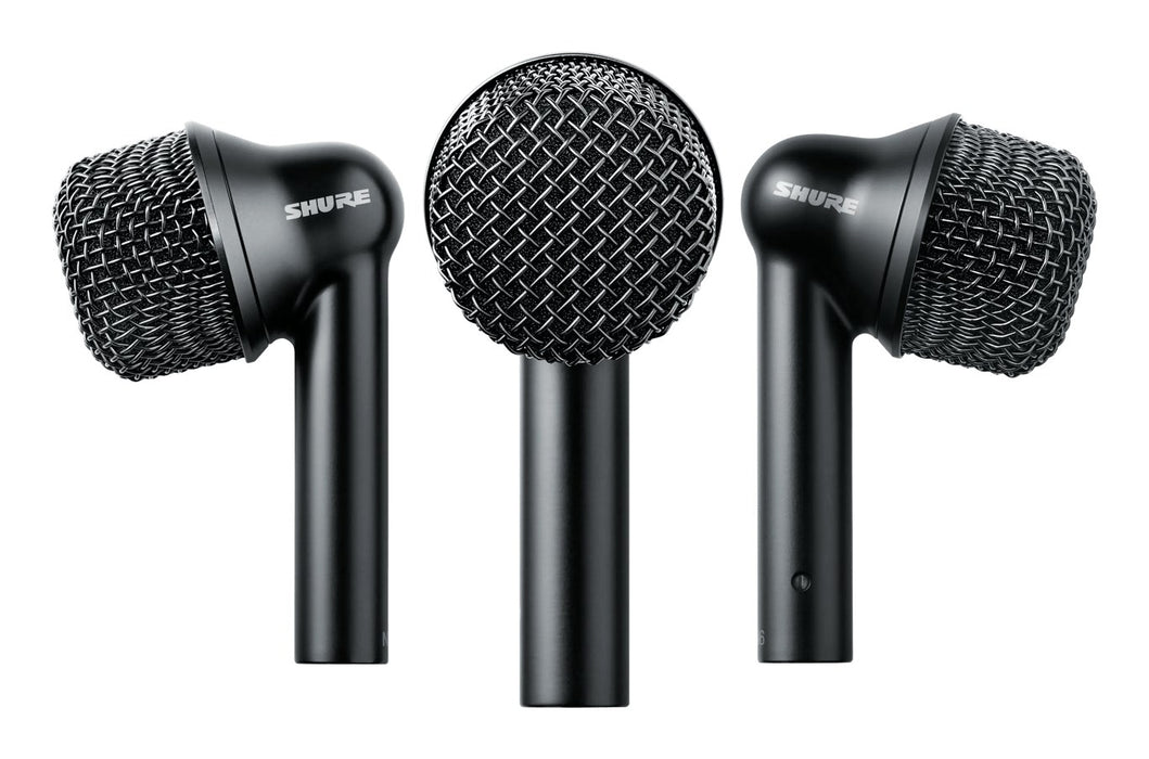 Shure Nexadyne NXN6-3PK - XLR connector microphone for snare drum/toms, 3 pc. (black)