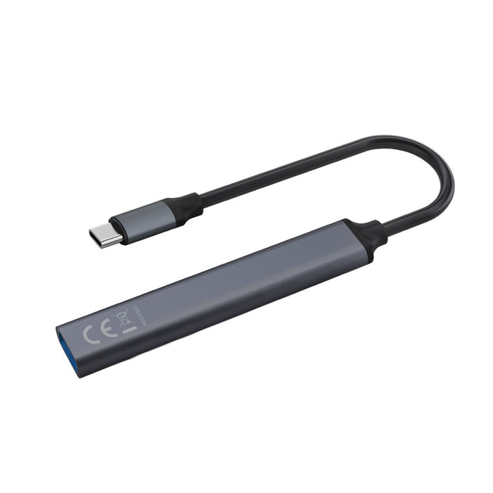 SAVIO Hub AK-70 USB-A - 3   USB-A 2.0, 1   USB-A 3.1 GEN 1, 4 in 1, 5 Gbps