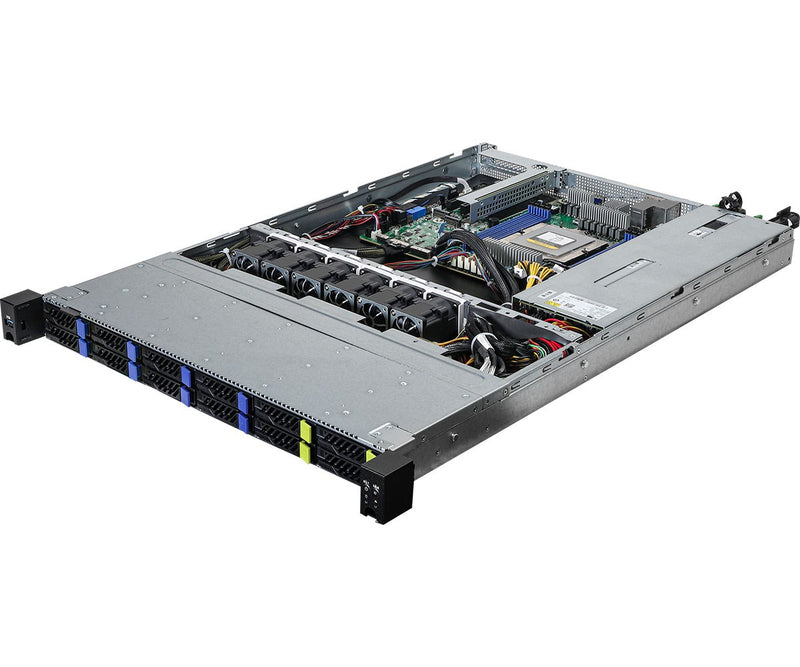 Asrock 1U8S4E-GENOA/2T Server Barebone SoC Sockel SP5 (LGA 6096) Rack (1U)