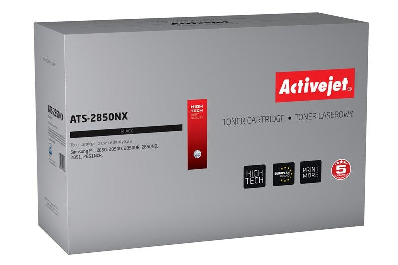 Activejet ATS-2850NX Toner (Ersatz für Samsung ML-D2850B; Supreme; 5.000 Seiten; schwarz)