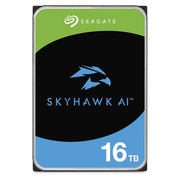 Seagate SkyHawk AI internal hard drive 16 TB 7200 RPM 512 MB 3.5" Serial ATA III (ST16000VE005)