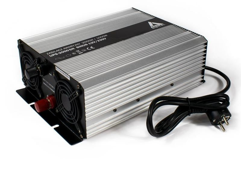 Uninterruptible Power Supply (UPS + AVR) AZO Digital 12V UPS-2000SR Sinus 2000W/1000W 12V/230V