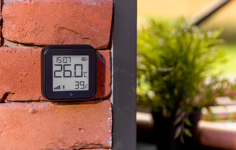 Shelly H&T Gen3 Black Temperature and Humidity Sensor