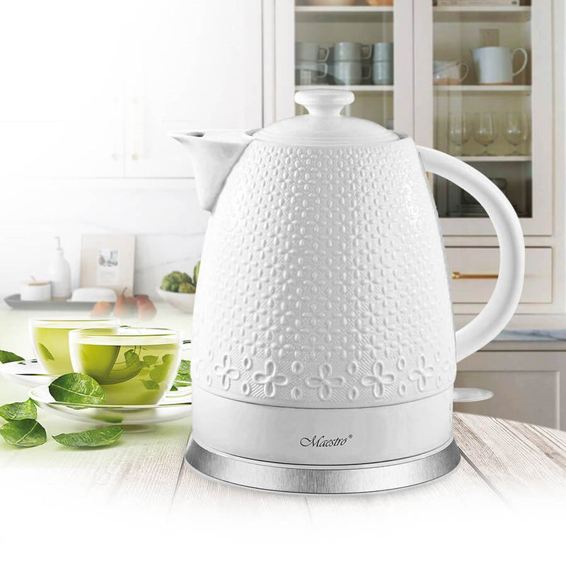 Bouilloire électrique Maestro MR-073 1.2 L 1200 W Blanc