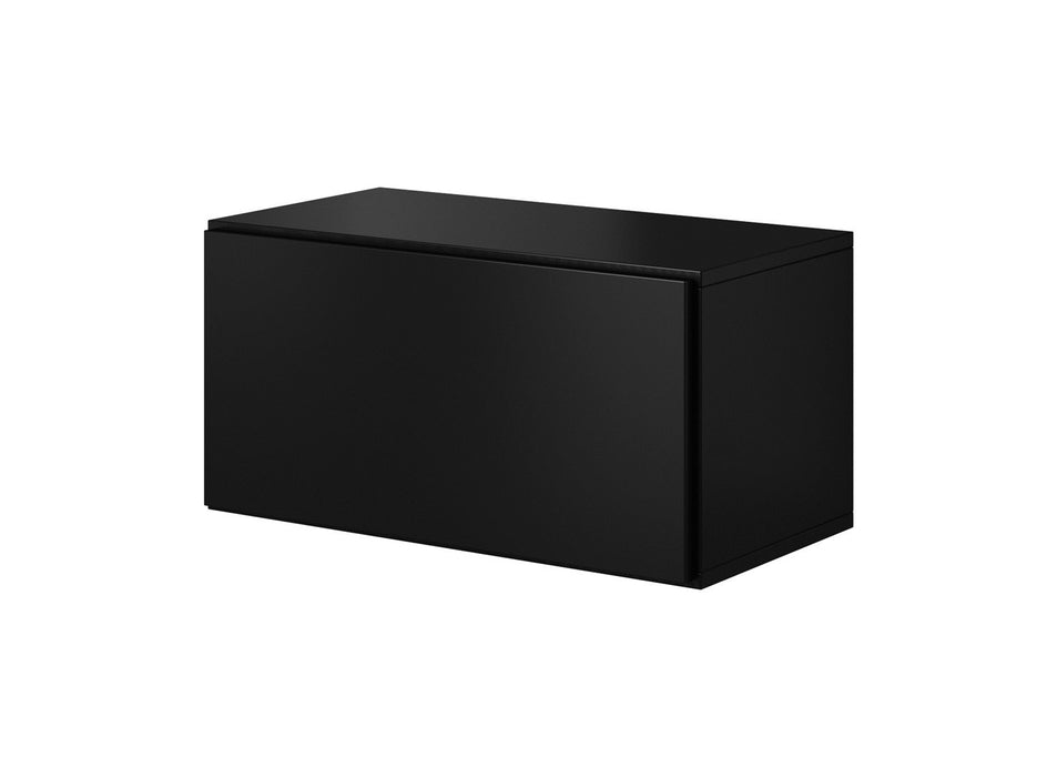 Cama living room furniture set ROCO 3 (2xRO3+2xRO4+2xRO1) black/black/black