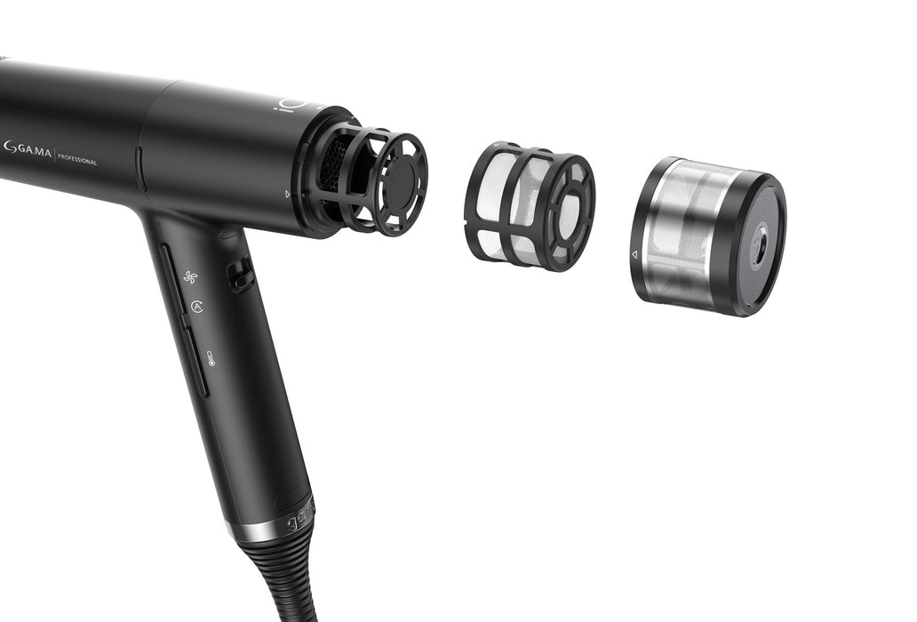 GA.MA PH6080.BK IQ3 Perfetto hair dryer 1600 W Black