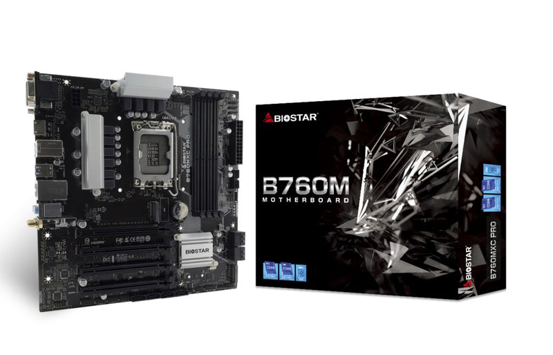 BIOSTAR B760MXC PRO Hauptplatine