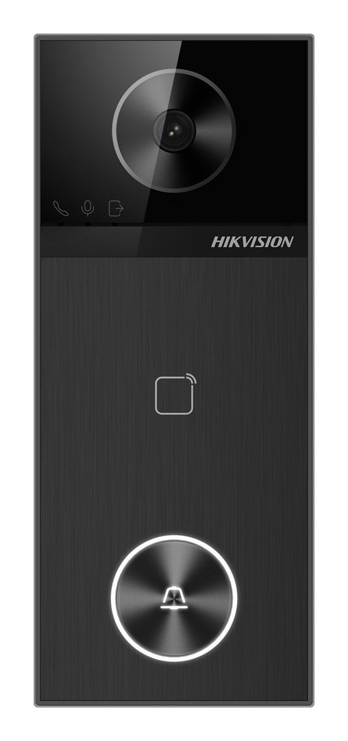Hikvision DS-KV6114-WBE1(O-STD) video intercom system 4 MP Black