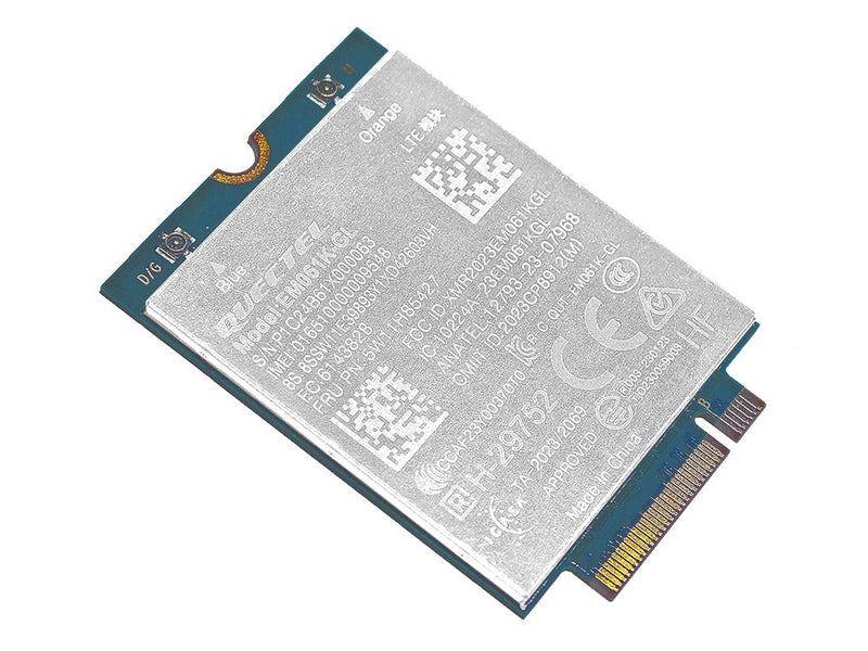 Quectel EM061K-GL - Wireless cellular modem - 4G LTE Advanced - M.2 Card - for ThinkPad L13 2-in-1 Gen 6 21R8, T16 Gen 4 21QN