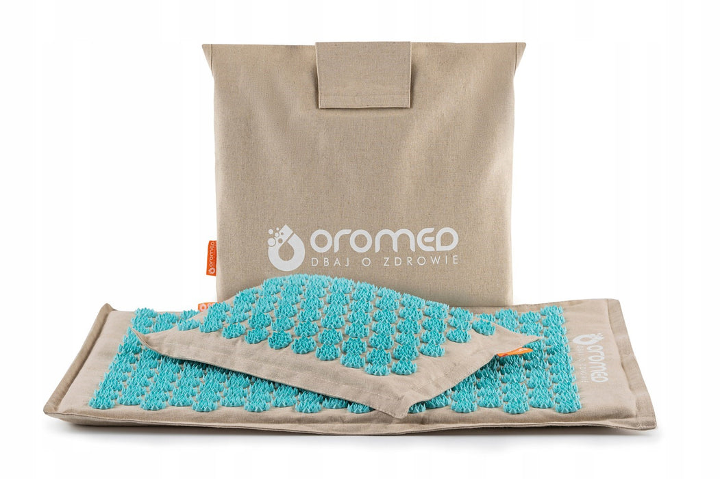 ORO-HEALTH acupressure mat, colour grey