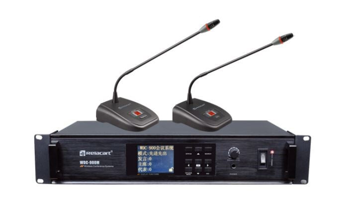 RELACART WDC-900M - CENTRAL CONTROLLER UNIT FOR DIGITAL AND WIRELESS CONFERENCE DISCUSSION SYSTEM WDC-900