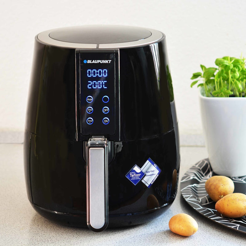 Blaupunkt AFD501 fryer Double 2,5 L Stand-alone 1500 W Deep fryer Black