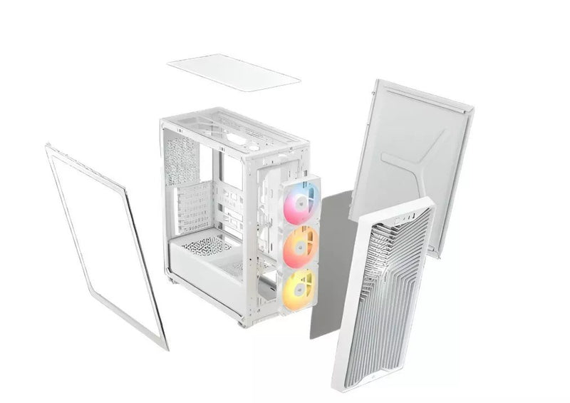 Corsair 3200D RS ARGB Mid-Tower Case – White