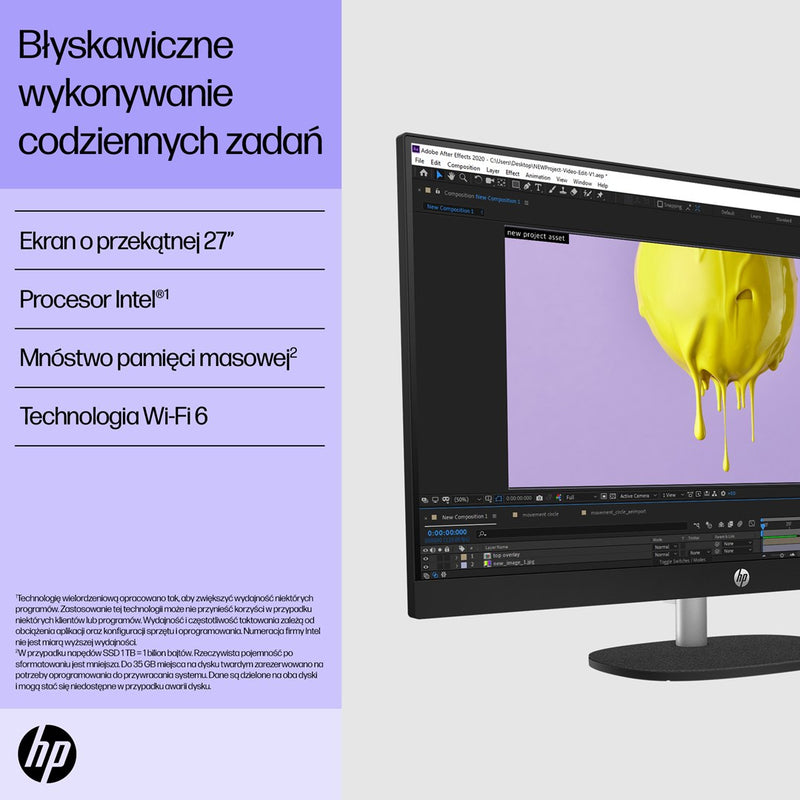 HP 27-cr0224nw Intel® Core™ i5 i5-1335U 68.6 cm (27") 1920 × 1080 px All-in-One PC 16 GB DDR4-SDRAM 512 GB SSD Free DOS Wi-Fi 6 (802.11ax) White