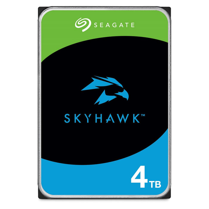 Seagate SkyHawk ST4000VX016 - Hard drive - 4 TB - internal - 3.5" - SATA 6Gb/s - buffer: 256 MB - with 3 years Seagate Rescue Data Recovery