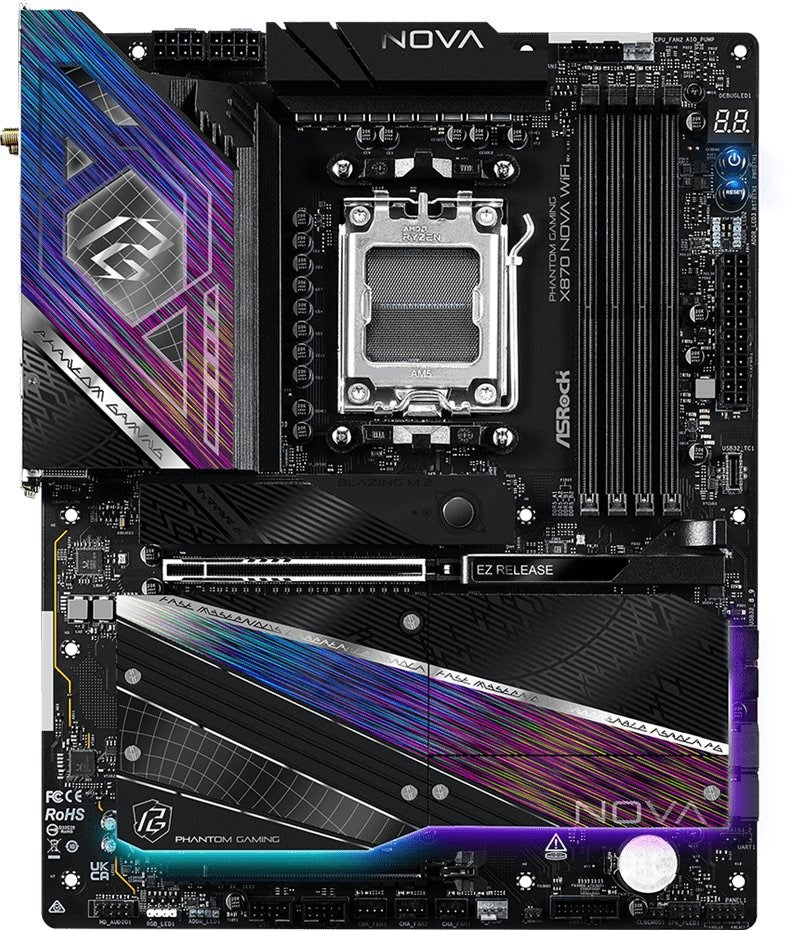 ASRock X870 NOVA WIFI motherboard